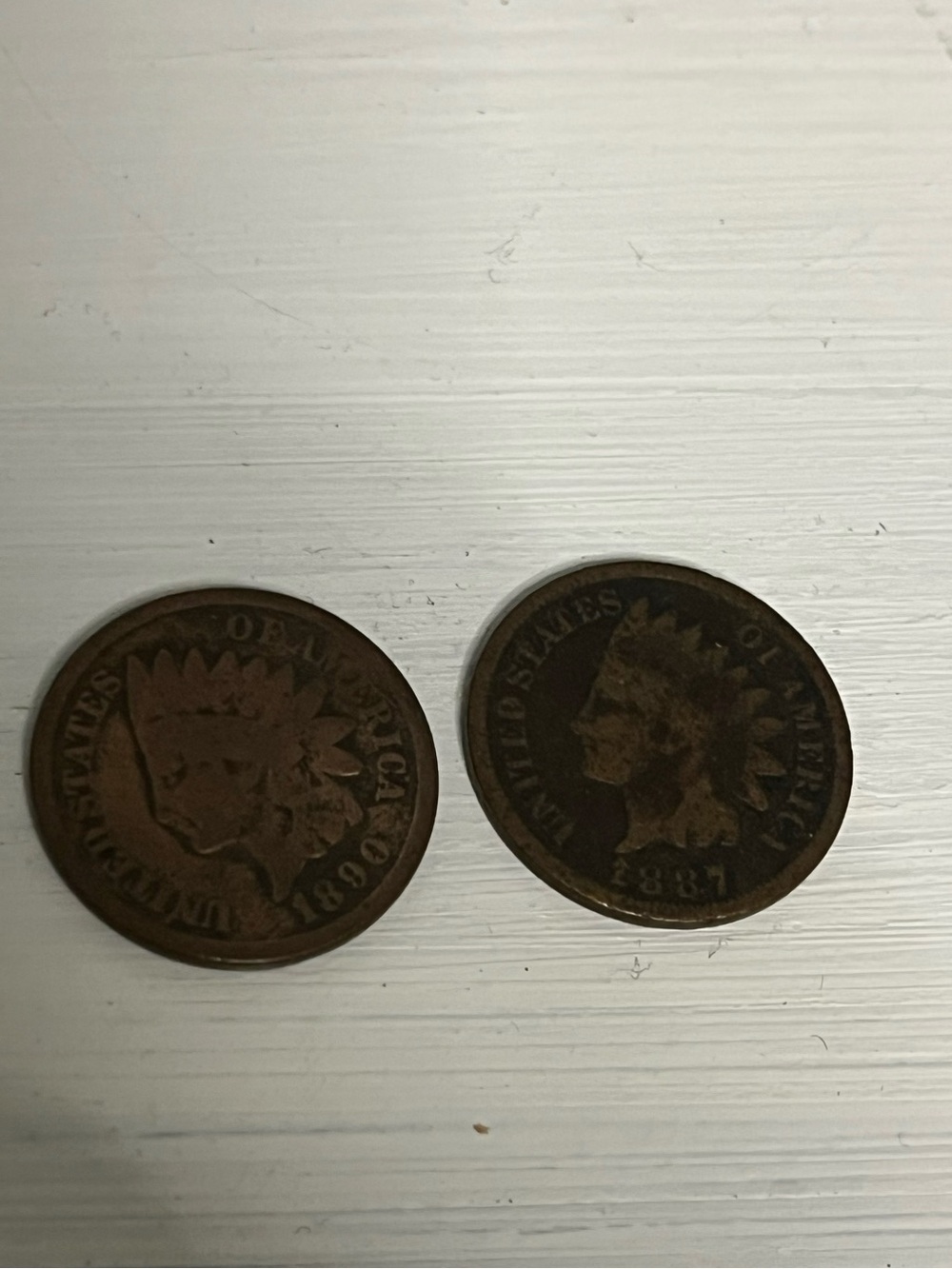 Vintage Copper Tone Home Accent Coins - Brown